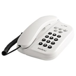 Telefone Intelbras Tc 500 sem Chave Branco - 4