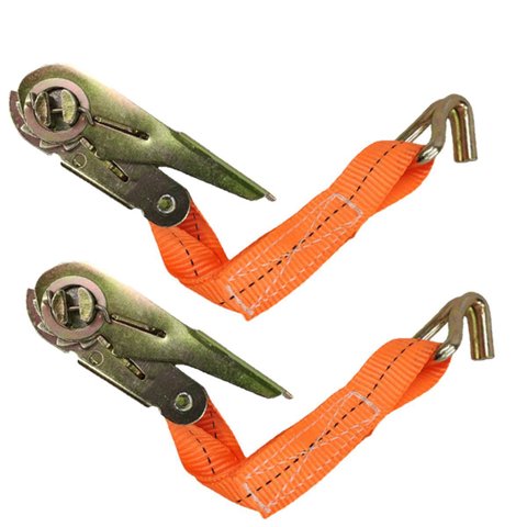 Catraca Movel de Amarraçao Gancho em J Kit 2 Uni Obra Mudança Moto Reforçado Resistente