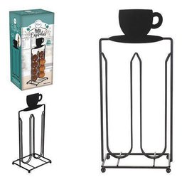 Suporte Porta Capsula Dolce Gusto Cafe Luxo Preto Para 16 Capsulas De Mesa E Bancada - 4