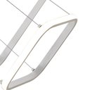 Ver imagem 2 de Lustre Pendente Nordecor Inverse Quadrado 2169-1 com 5 metros Branco Led Bivolt