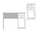 Ver imagem 5 de Mesa Escrivaninha para Escritório Office Mdp Qmovi: Branco