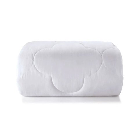Edredom Toque de Algodão 250 Fios Queen 240x260cm - Branco