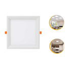 Ver imagem 2 de Kit 20 Painel Plafon Embutir Quadrado Recuado Led 12w Opus - Branco - Bco Neutro 4000k - 110v/220v