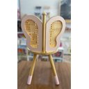 Ver imagem 2 de Cadeira de Borboleta com Palha Indiana Mod. 3 Rosa