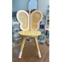 Ver imagem 1 de Cadeira de Borboleta com Palha Indiana Mod. 3 Rosa