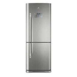 Geladeira / Refrigerador 454 Litros Electrolux 2 Portas FROST Free Inverse - DB53X - INOX - 110 VOLT - 1