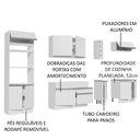 Ver imagem 4 de Armário de Cozinha Completa 290cm Branco Vicenza Madesa 12
