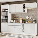 Ver imagem 1 de Armário de Cozinha Completa 290cm Branco Vicenza Madesa 12