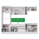 Ver imagem 5 de Armário de Cozinha Completa 290cm Branco Vicenza Madesa 12