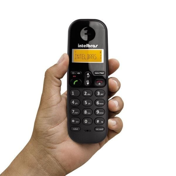 Telefone sem Fio Intelbras TS 3110 Preto - 4