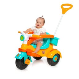 Motoca Triciclo Velocita Classic Amarelo Calesita CAL0992 - 2