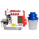 Ver imagem 1 de Máquina Costura Industrial Interlock Média Eletrônica Ss21-5et-utc-cq-pr-su 220v - Sun Special
