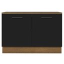 Ver imagem 7 de Balcão de Pia Cozinha 2 Portas (com Tampo) Rustic/preto Agata Madesa Rustic/preto