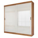 Ver imagem 2 de Guarda Roupa Gramado 2 Portas Correr com Espelhos MDF
