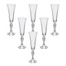 Jogo com 6 Taças para Champanhe Victoria Bohemia 180ML 56658 - 1