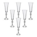Ver imagem 1 de Jogo com 6 Taças para Champanhe Victoria Bohemia 180ml 56658