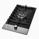 Ver imagem 6 de Cooktop a Gás 1 Boca Tripla Chama Platinium com Trempe de Ferro Fundido Mesa Vidro Bivolt Fischer