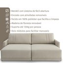 Ver imagem 3 de Sofá Patmos 4 Lugares 230cm retrátil e Reclinável 