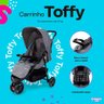 Carrinho Toffy Cinza Mescla - Cosco Kids - 5