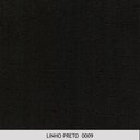 Ver imagem 3 de Puff Decorativo Slim Assento Espuma Linho Rustic Preto Base Aço Lar Flex Móveis