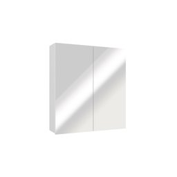 Espelheira de Banheiro Nature Estilare 75cm - Branco - 1