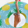 Boia Circular Estampada Abacaxi Divertida 108 cm - 4