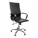 Ver imagem 1 de Cadeira Escritório Presidente Giratória Esteira Eames Preto