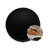 Jogo 4 Prato de Pizza Grande Raso Vidro Opalino Preto Friends Time Luminarc 32cm Lyor - 1