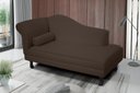 Ver imagem 2 de Recamier Divã Dubai 140 cm Braço Direito Marrom