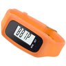 Relógio Pedômetro Liveup Contador de Passos Calorias Laranja - 6