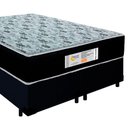 Ver imagem 4 de Cama Box Queen Bipartido Suede + Colchão Molas Ensacadas Sereneprime Sonnolux 158x198x65 Preto