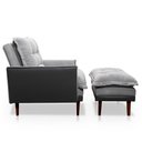 Ver mais imagens de Poltrona Reclinável com Puff Catena - King House