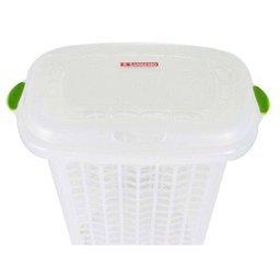 Cesto 46L Hydrus para Roupas com Tampa Cristal 265 Sanremo - 3