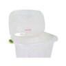 Cesto 46L Hydrus para Roupas com Tampa Cristal 265 Sanremo - 2