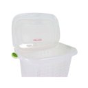 Ver imagem 2 de Cesto 46L Hydrus para Roupas com Tampa Cristal 265 Sanremo