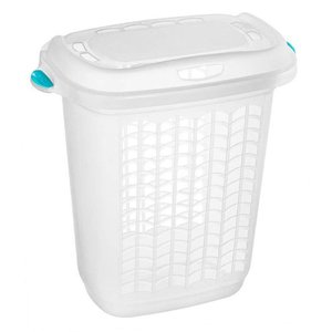 Cesto 46L Hydrus para Roupas com Tampa Cristal 265 Sanremo