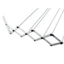 Ver imagem 2 de Varal Sanfonado 77x43cm Aço Inox - Maxeb 7000