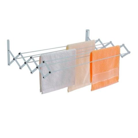 Varal Sanfonado 77x43cm Aço Inox - Maxeb 7000