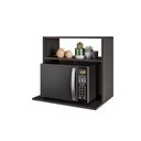 Ver imagem 4 de Suporte para Microondas Luara Preto Maderatto Móveis