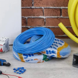 Cabo Flexível Sil 10mm 750V Rolo com 100m Azul - 4