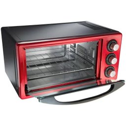 Forno Elétrico Oster Convection Cook, Vermelho, 18 Litros, 110V - 1