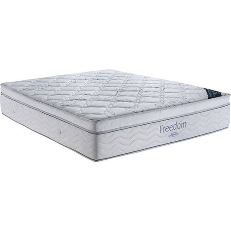 Colchão de Molas Ensacadas D33 Pillow In Ortobom Freedom Casal 138cm