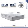 Colchão de Molas Ensacadas D33 Pillow In Ortobom Freedom Casal 138cm - 3