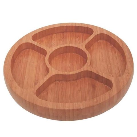 Gamela Com 5 Divisórias Bamboo