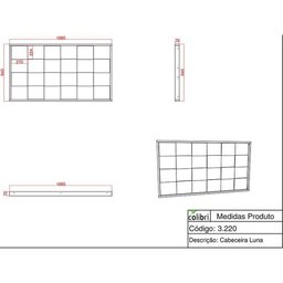 Cabeceira De Casal Luna Canela - Colibri Móveis - 3