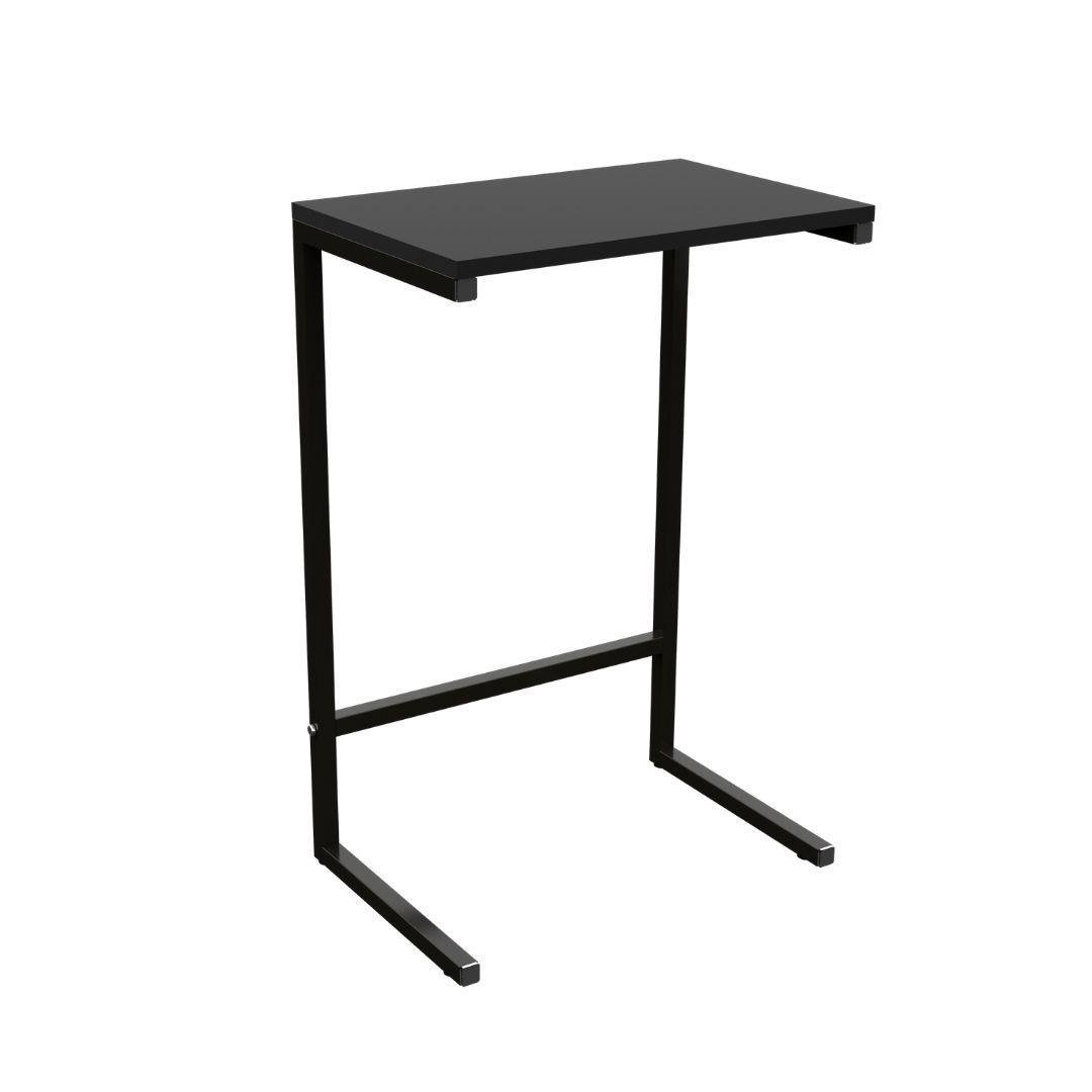 Mesa de Apoio Delin 45x30x69cm Preto - Dicarlo