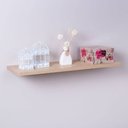 Ver imagem 2 de Prateleira Cor Carvalho (madeira) 60 X 20cm em MDP Com Suporte Invisível - Crie Fácil