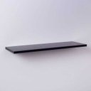 Ver imagem 3 de Prateleira Preta 60 X 20cm Com Suporte Invisível - Crie Fácil