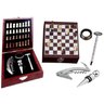 Kit de Acessorios para Vinho + Mini Jogo de Xadrez Luxo - 3