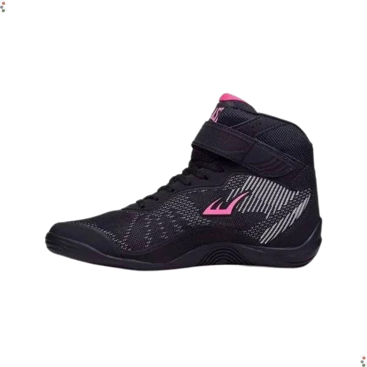 Tênis Everlast Forceknit 4 Fem Boxe Training Preto e Rosa 38 - 3